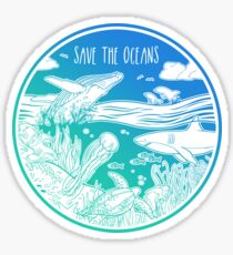 Save the Oceans! Sticker