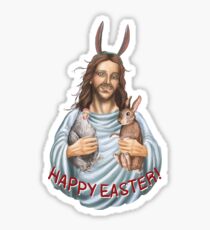 happy easter - jesus Sticker