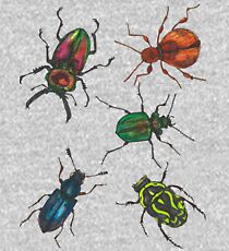 Australian Beetles Kids Pullover Hoodie
