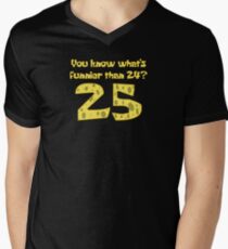 25 - Spongebob Men's V-Neck T-Shirt