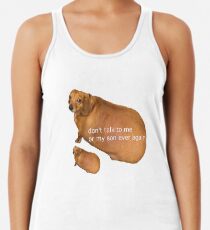 Don't talk to me or my son ever again - geek Racerback Tank Top