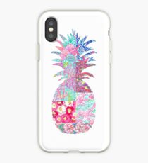 Lily Pulitzer patch pineapple iPhone Case