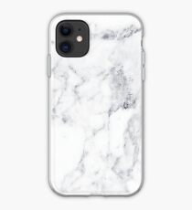 Weisser Marmor iPhone-Hülle & Cover