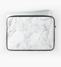 Weisser Marmor Laptoptasche