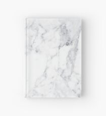 Weisser Marmor Notizbuch