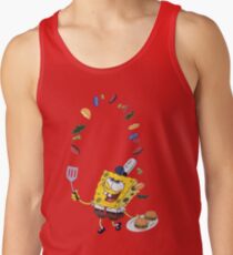 Spongebob and Krabby Patties Tank Top