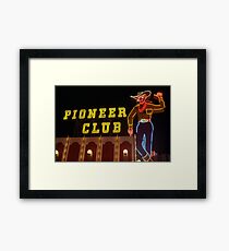 Las Vegas 1980 Framed Print