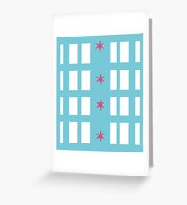 Chicago Remix Building Greeting Card