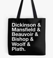Notable female writers Tote Bag
