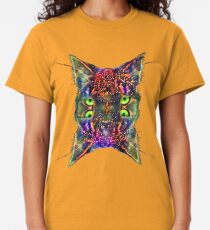 Artificial neural style Space galaxy mirror cat Classic T-Shirt