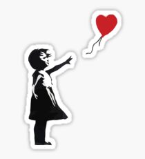 Banksy - Girl with Balloon Sticker