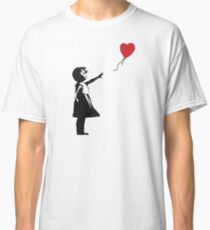 Banksy - Girl with Balloon Classic T-Shirt