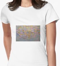 Piet Mondrian Women's Fitted T-Shirt