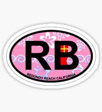 Redondo Beach - California. Sticker