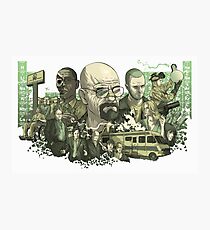 Breaking Bad Periodic Table Photographic Print