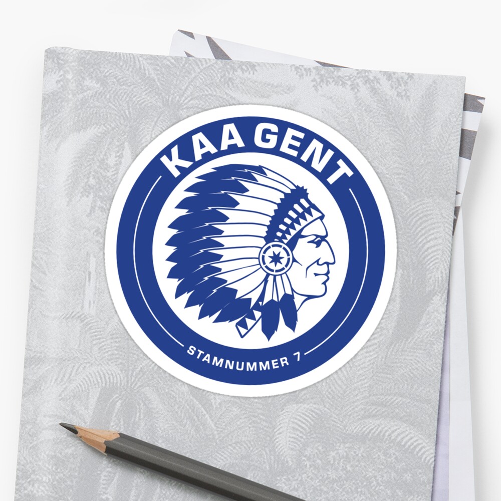 "KAA Gent" Sticker by laaic | Redbubble