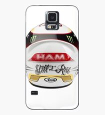lewis Hamilton helmet rear Case/Skin for Samsung Galaxy
