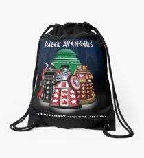 Marvel at the Su-WHO-per-heroes Drawstring Bag