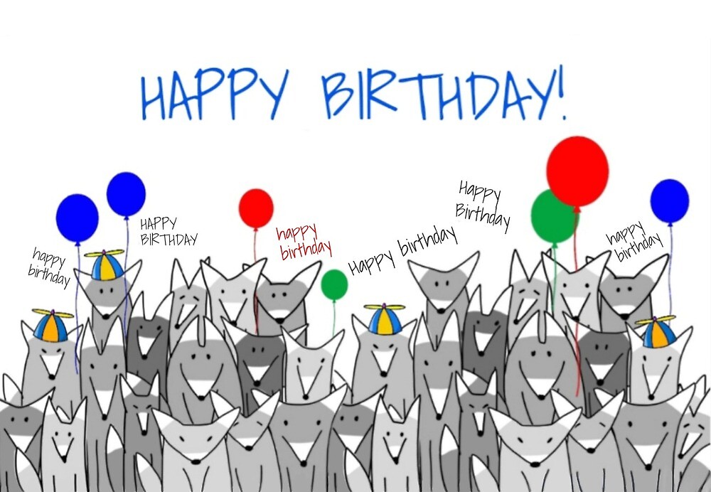 Happy Birthday! Peace! by WolfShadow27