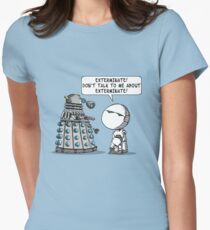Marvin meets Who? Women's Fitted T-Shirt
