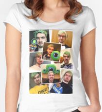 JackSepticEye Women's Fitted Scoop T-Shirt