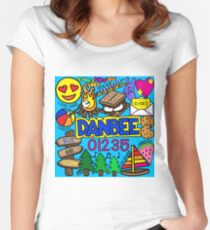 Danbee Tailliertes Rundhals-Shirt
