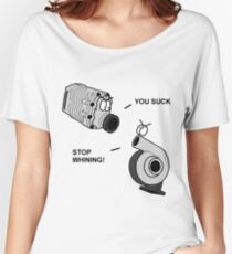 Turbo vs. Supercharger Women's Relaxed Fit T-Shirt