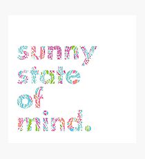 Lilly Pulitzer Sunny State of Mind Photographic Print