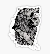 Werewolf Therewolf Sticker