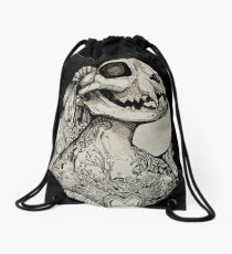 The Tattooed Girl Drawstring Bag