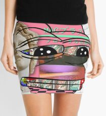 Memes and Sadness Mini Skirt