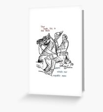Andrew Jackson Picture Quote - The Republic Greeting Card