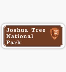 Joshua Tree National Park Sign, CA Sticker