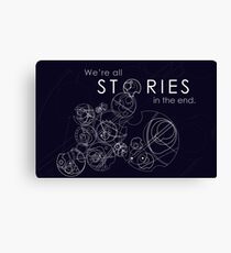 The Story of Gallifrey Canvas Print