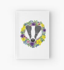Spring Badger Hardcover Journal