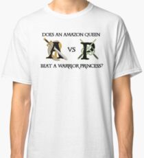 Amazons v Warriors Classic T-Shirt
