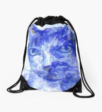 Eye Contact (pastel) Drawstring Bag
