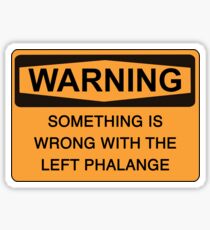 left phalange c Sticker