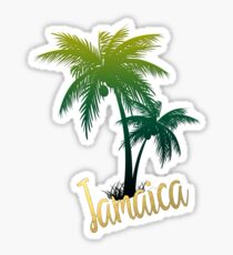 Palm Tree Jamaica Sticker