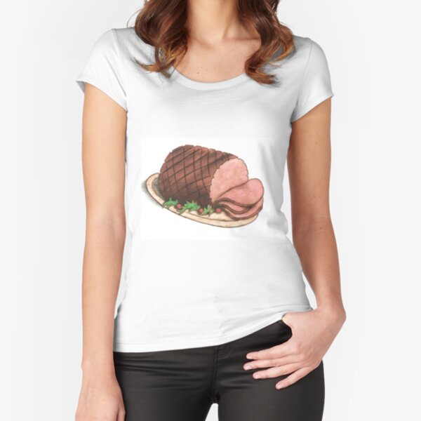 Ham! Fitted Scoop T-Shirt
