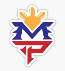 Manny MP Pacquiao philippinische Sun Flag Sticker