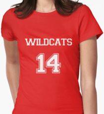 WILDCATS TROY BOLTON HIGH SCHOOL MUSICAL Women's Fitted T-Shirt