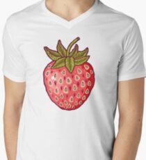 strawberry fields Men's V-Neck T-Shirt