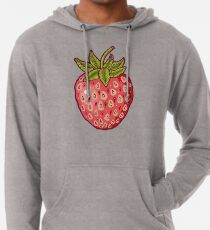 Sudadera con capucha ligera campos de fresas