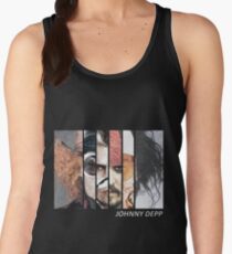 Johnny Depp Characters Women's Tank Top