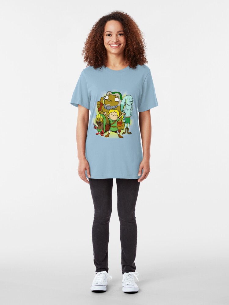 Alternate view of The kid behind the masks Slim Fit T-Shirt