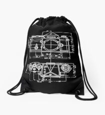 Vintage Photography: Nikon Blueprint Drawstring Bag