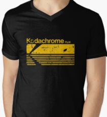 Vintage Photography: Kodak Kodachrome - Yellow Men's V-Neck T-Shirt