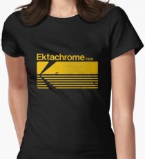 Vintage Photography: Kodak Ektachrome - Yellow Women's Fitted T-Shirt