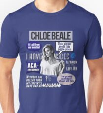 Chloe Beale - Pitch Perfect - Bechloe - Brittany Snow Unisex T-Shirt